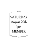 Vineyard Tour, Sat 8/20, 1pm - Member